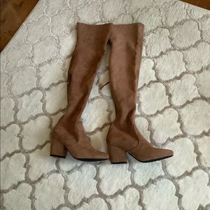 Brand new, no tags, over the knee boots.